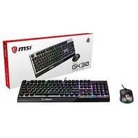 Msi Clutch Gm11 Mouse And Vigor Gk30 Keyboard Gaming Bundle