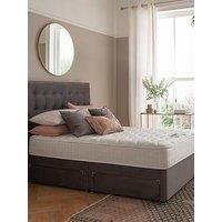 Silentnight 1000 Pocket Memory Pillowtop Divan Bed & (Headboard Included) - Velvet - Medium Firm