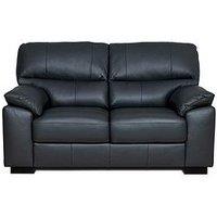Very Home Ambrose Leather 2 Seater Sofa - Fsc Certified