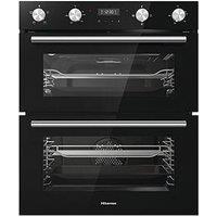 Hisense Bid75211Bguk 60Cm Wide Built-Under Double Oven - Black