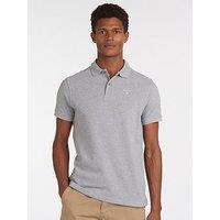 Barbour Sports Tailored Fit Polo Shirt - Grey