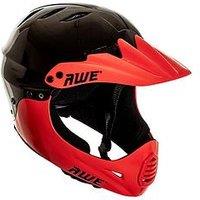 Awe Junior 16+ /Adult Blaze Helmet - Black/Red