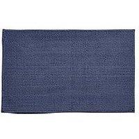 Catherine Lansfield Zero Twist Bath Mat - Navy