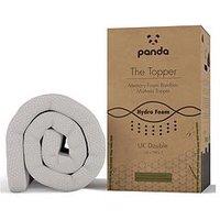Panda London Memory Foam Bamboo Mattress Topper - White