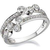 Love Diamond 9Ct White Gold 0.5Ct Diamond Ring