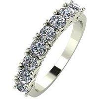 Love Diamond 9Ct White Gold 1Ct Diamond Eternity Ring