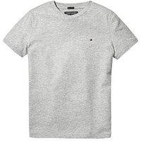 Tommy Hilfiger Boys Short Sleeve Essential Flag T-Shirt - Grey