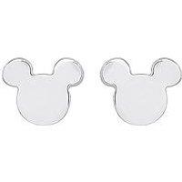 Disney Mickey Mouse Sterling Silver Stud Earrings