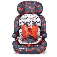 Cosatto Zoomi Group 123 Car Seat (9-36Kg) - Charcoal Mister Fox