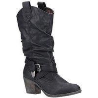 Rocket Dog Sidestep Knee High Boots - Black