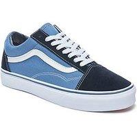 Vans Mens Old Skool Trainers - Blue/Navy/White