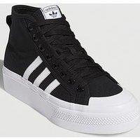 New adidas Originals Women’s Nizza Platform Mid Trainers