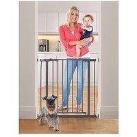 Dreambaby Ava Metal Safety Gate With Stay-Open Feature (75-81Cm) - Charcoal