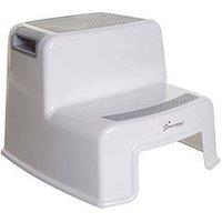 Dreambaby 2 Height 2-Up Step Stool - Grey/White