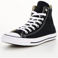 Converse Womens Wide Hi Top Trainers - Black