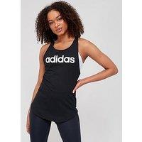 Adidas Sportswear Essentials Loose Logo Tank Top - Black/White