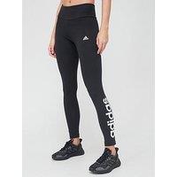 Adidas Sportswear Essentials Linear Leggings - Black/White