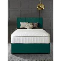 Shire Beds Liberty 1000 Pocket Pillowtop Mattress And Upholstered Divan Base Bed Set (Headboard Sold Separately) - Fsc Certified