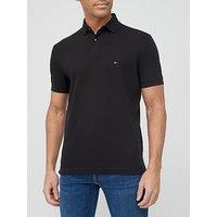 Tommy Hilfiger 1985 Regular Fit Polo Shirt - Black