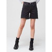 Levi'S 501 Mid-Thigh Shorts - Lunar Black