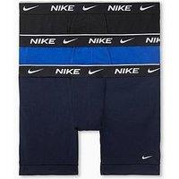 Nike Boxer Brief 3 Pack Navy, Blue And Black