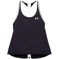 Under Armour Girls Knockout Tank - Black