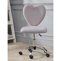 Very Home Heart Office Chair - Grey - Fsc Certified
