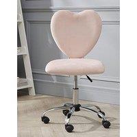Very Home Heart Office Chair - Pink - Fsc Certified