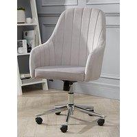 Very Home Molby Fabric Office Chair - Grey - Fsc Certified