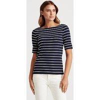 Lauren By Ralph Lauren Judy Elbow Sleeve Knit - Navy