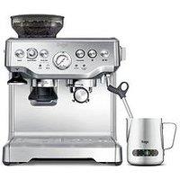 Sage Barista Express Espresso Coffee Machine With Temp Control Milk Jug