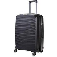 Rock Luggage Sunwave Large 8-Wheel Suitcase - Black