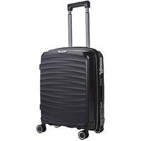 Rock Luggage Sunwave Carry-On 8-Wheel Suitcase - Black