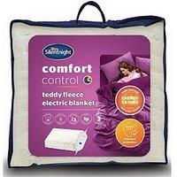 Silentnight Teddy Fleece Comfort Control Electric Blanket - 3 Heat Settings