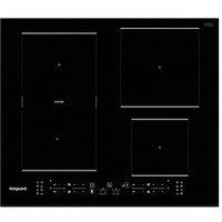 Hotpoint Tb7960Cbf Built-In 60Cm Width, Induction Hob - Black - Hob Only