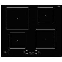 Hotpoint Tq1460Sne 60Cm Wide Built-In Induction Hob - Black - Hob With Installation
