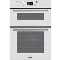 Hotpoint Dd2540Wh Built-In 60Cm Width, Electric Double Oven - White - Oven With Installation