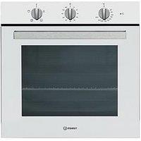 Indesit Aria Ifw6230Whuk Built-In 60Cm Width, Electric Single Oven - White - Oven Only