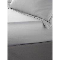 Catherine Lansfield Silky Soft Satin - Silver