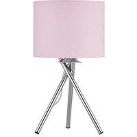 Everyday Tripod Bedside Table Lamp - Pink