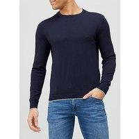 Armani Exchange Classic Knitted Jumper - Navy