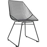 Cosmoliving By Cosmopolitan Ellis Accent/Dining Chair- Black