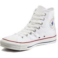 Converse Unisex Wide Fit Hi Trainers - White