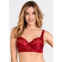 Miss Mary Of Sweden Rose Underwired Bra - Red