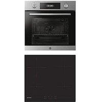 Hoover Phc3B25Cxhh64Dct Electric Oven And Electric Hob Pack