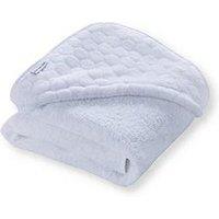 Clair De Lune Marshmallow Baby Hooded Towel (70 X 70 Cm) - White