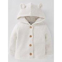 Mini V By Very Baby Unisex & Lined Cardigan - Ivory