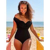 Curvy Kate Wrapsody Multiway Swimsuit - Black