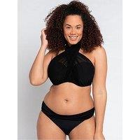 Curvy Kate Wrapsody Multiway Bikini Top - Black