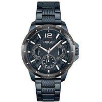 Hugo #Sport Blue Dial And Blue Bracelet Gents Watch